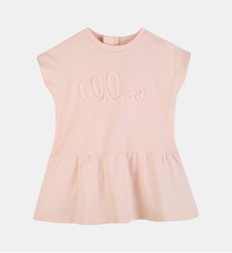 Robe à manches courtes - Chloe Kids - Petal pink