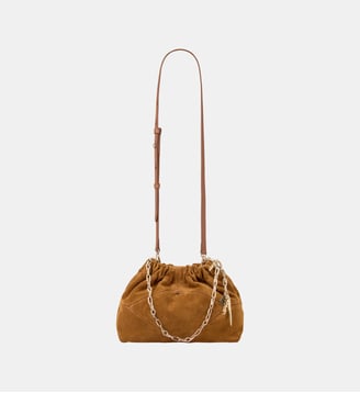 Sac à main bourse June S en cuir - Ba&sh - Cognac
