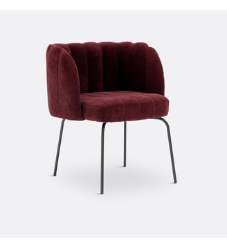 Fauteuil de table velours - La Redoute Interieurs - Bordeaux