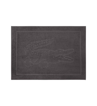 Tapis de bain  en coton - Lacoste Home - Noir