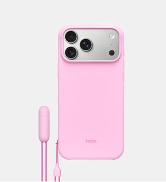 Coque iPhone 17 Pro Max MagsafeRose quartz Beats