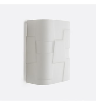 Applique en verre opalin - La Redoute Interieurs - Blanc