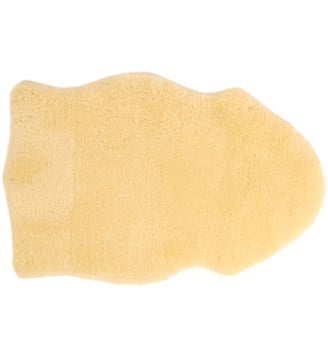 Peau d'agneau naturelle - Kaiser - Beige