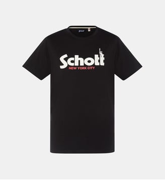 T-shirt imprimé - Schott - Noir