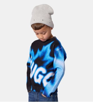Sweat manches longues - Hugo Kids - Black