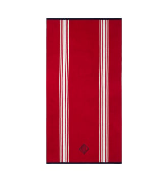 Serviette de plage  en coton - Ralph Lauren Home - Rouge