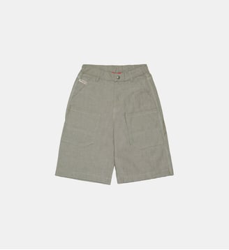 Short cargo avec logo - Diesel Kids - Kaki