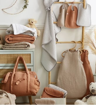 Gigoteuse hiver gaufrée Latte TOG 3 (0-6 mois) - BB & Co - Beige