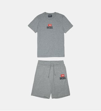 Survêtement avec logo - Diesel Kids - Gris