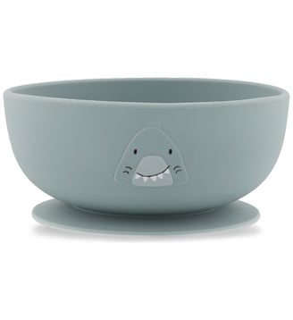 Bol en silicone avec ventouse - Trixie - Gris