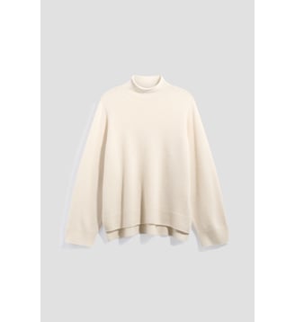Pull à col montant en cachemire - REZA - Gerard Darel - Écru
