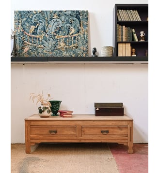 Petite enfilade en bois Margaret N°762- Produit chiné - Debongout - Bois clair