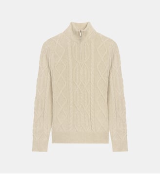 Pull camionneur torsadé - Bompard - Avoine