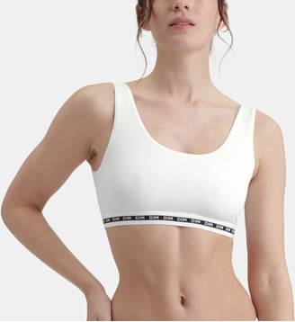 Brassière sans armatures Icons Essentiel - Dim - Blanc
