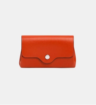 Porte monnaie Sans couture en cuir lisse - Le Tanneur - Marron mahogany