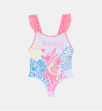 Maillot de bain 1 pièce - Billieblush - Blanc
