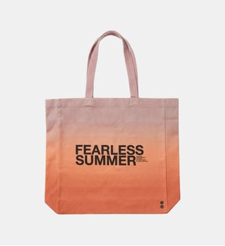 Tote Bag "FEARLESS" - Ron Dorff - Orange