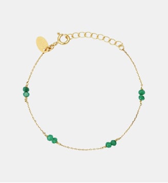 Bracelet venus agate verte Caroline Najman