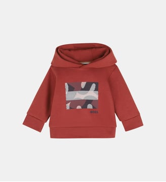 Sweat à capuche - BOSS Kidswear - Rouge