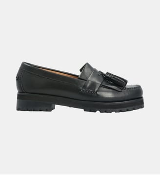 Mocassin montauk - cuir lisse - Fairmount - Noir