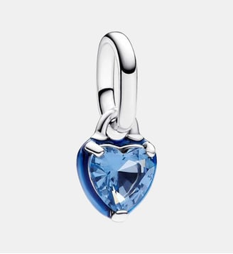 Mini Dangle Cœur Chakra Bleu Pandora ME - Pandora - Argenté