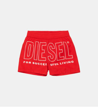Boxer de bain avec logo - Diesel Kids - Rouge