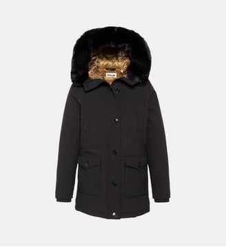 Parka déperlante à capuche - Schott - Noir