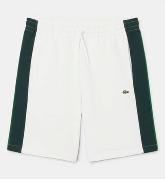 Short coton color-block regular fit Lacoste