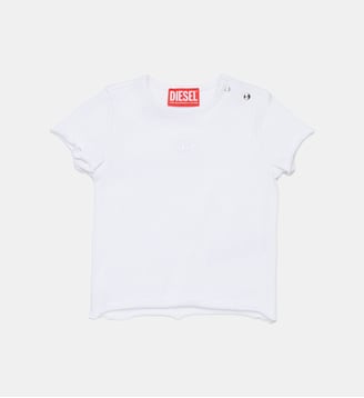 T-shirt avec logo - Diesel Kids - Blanc