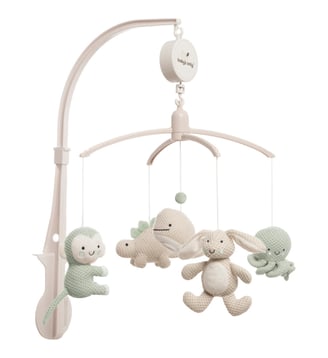 Mobile musical Animals - Baby's Only - Beige