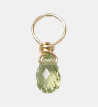 Pendentif Mia - Or 750‰ - Saphir vert clair YAY Paris