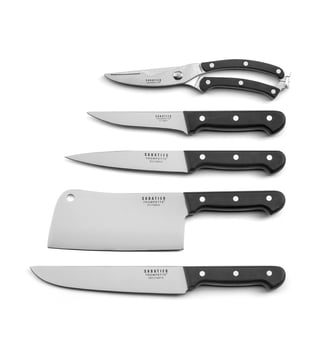 Set 5 couteaux de boucher Sabatier Trompette