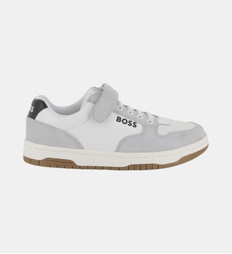 Basket à lacets - BOSS Kidswear - Blanc