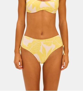 Culotte de bain taille haute - Imprimé Pluméria Simone Pérèle