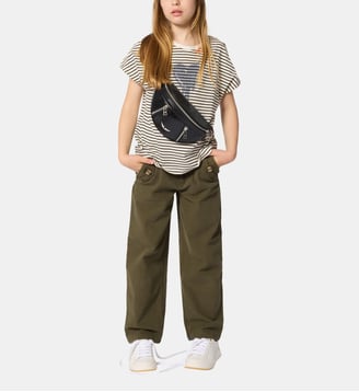 Pantalon coupe large - Zadig&Voltaire Kids - Olive