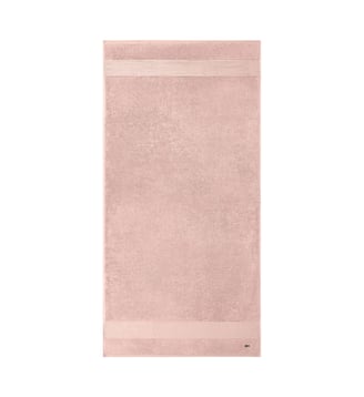 Serviette de bain  en coton - Lacoste Home - Rose