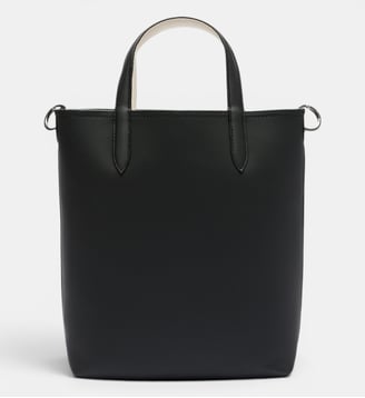 Sac cabas vertical Anna réversible - Lacoste - Noir