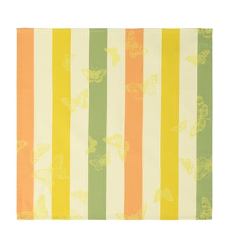 Serviette de table Bal des papillons Bal des papillons Le Jacquard Francais