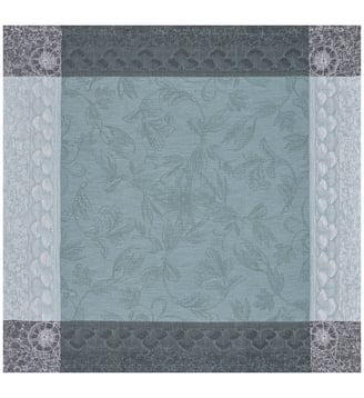 Serviette de table Fumee Symphonie baroque - Le Jacquard Francais - Fumée
