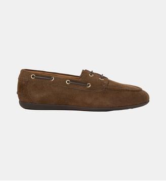 Chaussures Bateau Betsy Cuir Suédé - Bobbies - Brun rockies