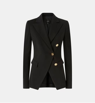 Blazer en tissu cousu - Pinko - Limousine noire