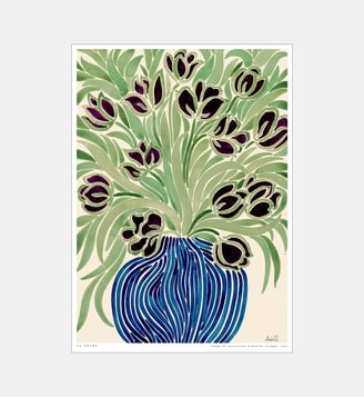 Poster   Tulips 2 - La Poire - Poster & Frame - Multicolore