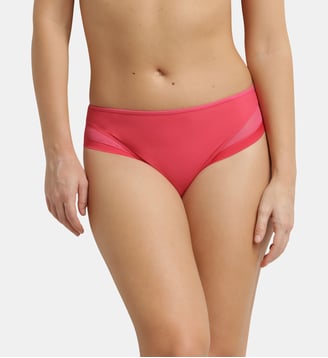 Slip Microfibre Generous - Dim - Rose framboise