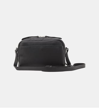 sac bandoulière en cuir - Agnès b. - Noir