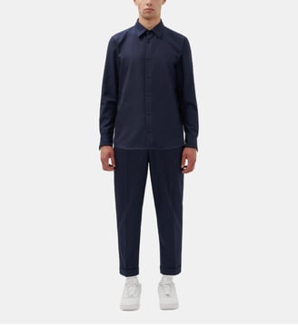 Chemise Manche longue Regular Col Kent - Studio Seidensticker - Navy