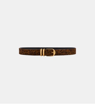 Ceinture Léopard 30 mm - Vanessa Bruno - Fauve