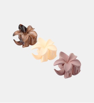 Set x3 pinces cheveux - Balaboosté - Marron