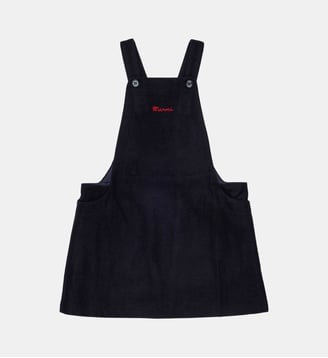 Robe salopette avec logo - Marni - Bleu foncé