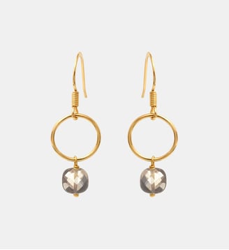 Boucles d'oreilles fidji n°07 - Caroline Najman - Brun