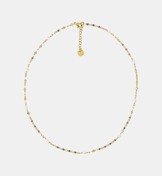 Collier court  perles Alice - Les Cléias - Blanc